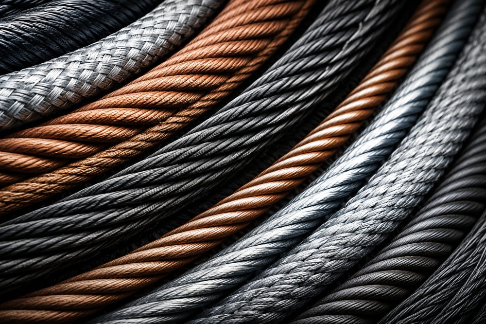 Wire rope and cable reinforcement